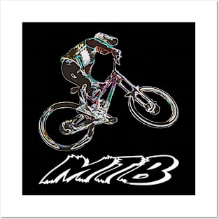 mtb bmx bike Posters and Art